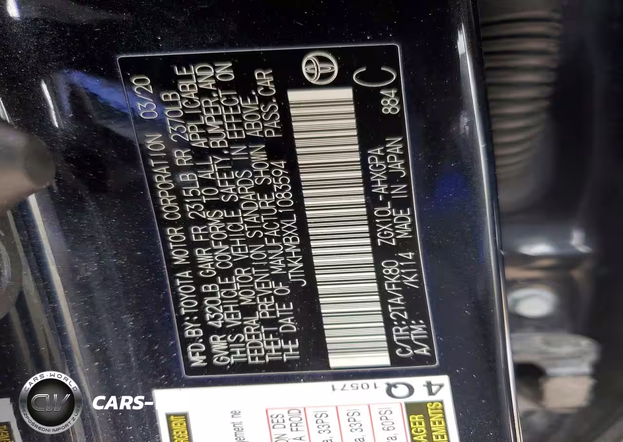 2020 Toyota C-Hr Xle VIN:JTNKHMBXXL1083594 - 12