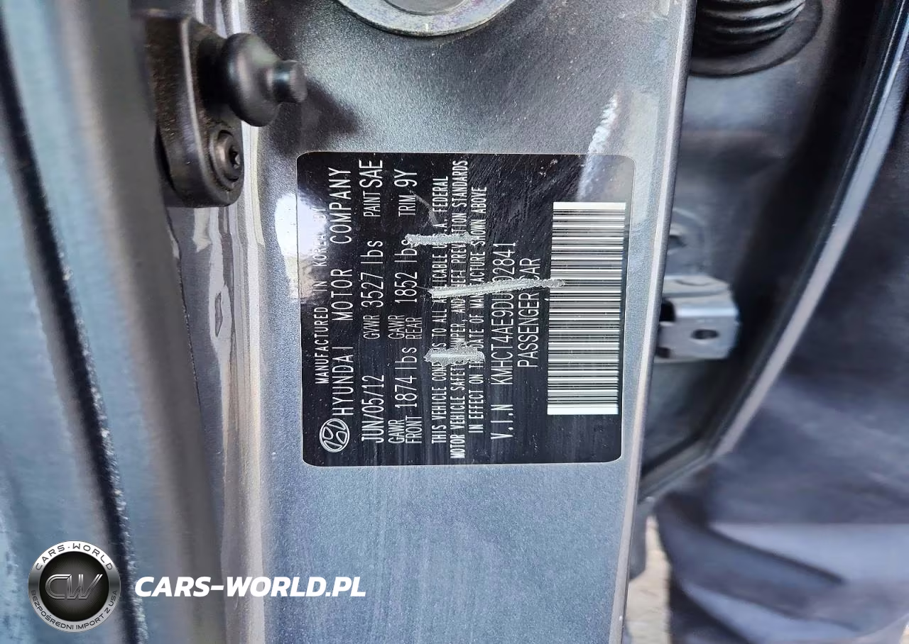 2013 Hyundai Accent Gls VIN:KMHCT4AE9DU302841 - 12