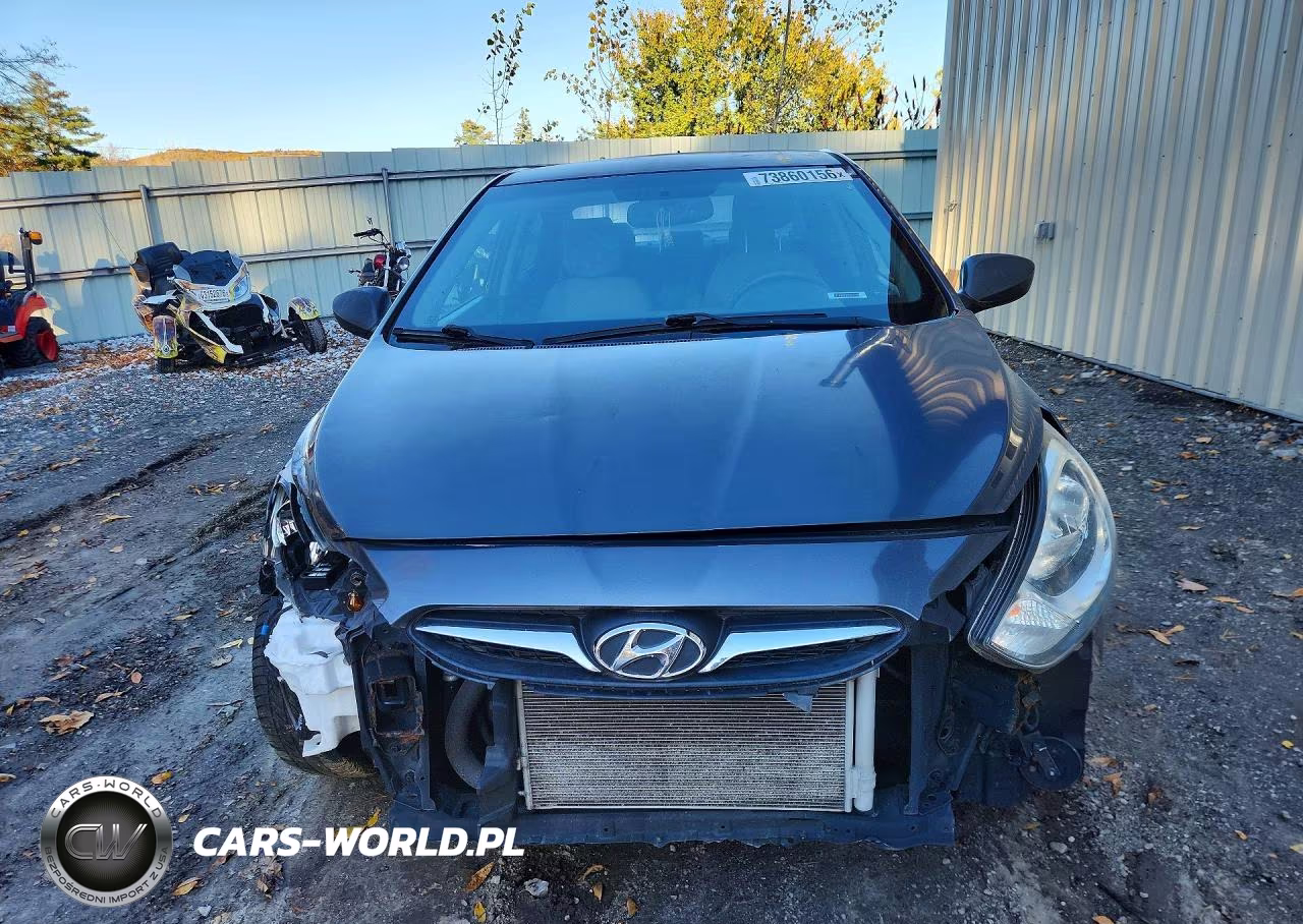2013 Hyundai Accent Gls VIN:KMHCT4AE9DU302841 - 5
