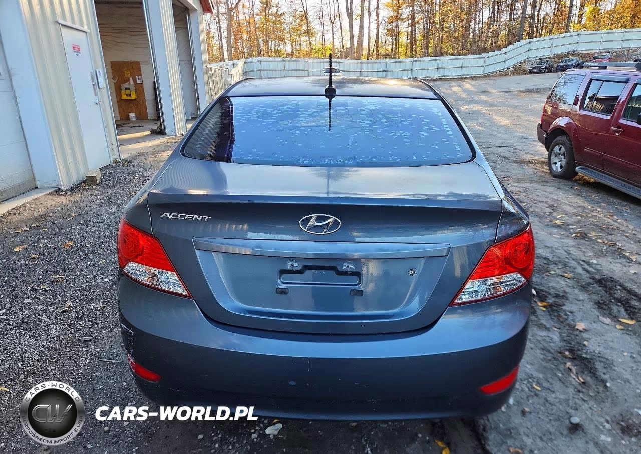 2013 Hyundai Accent Gls VIN:KMHCT4AE9DU302841 - 6