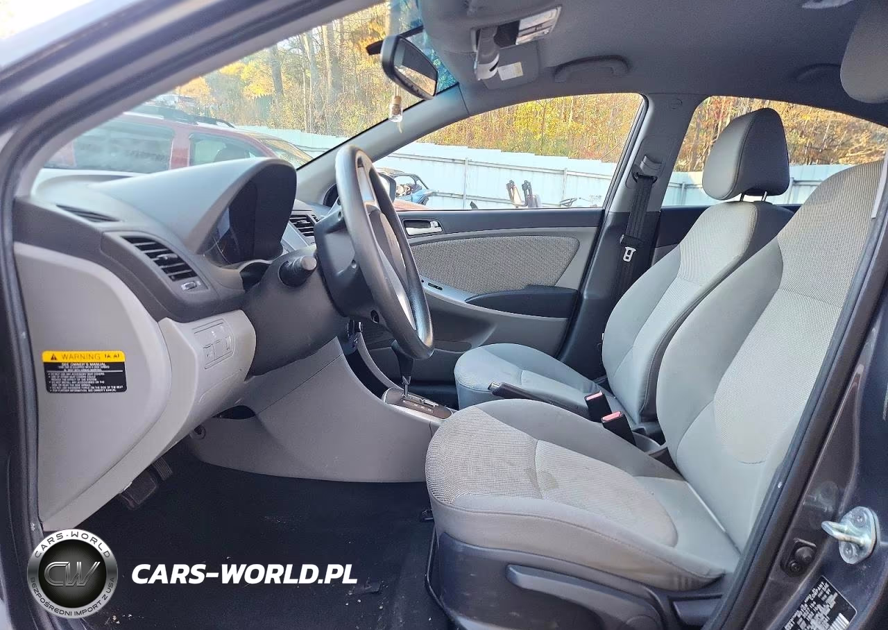 2013 Hyundai Accent Gls VIN:KMHCT4AE9DU302841 - 7