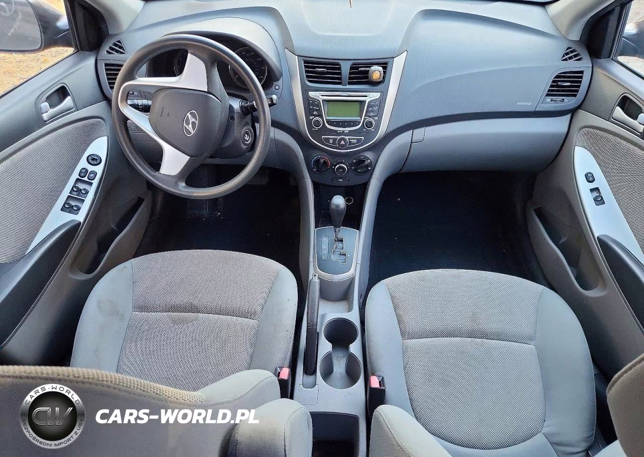 2013 Hyundai Accent Gls VIN:KMHCT4AE9DU302841 - 8