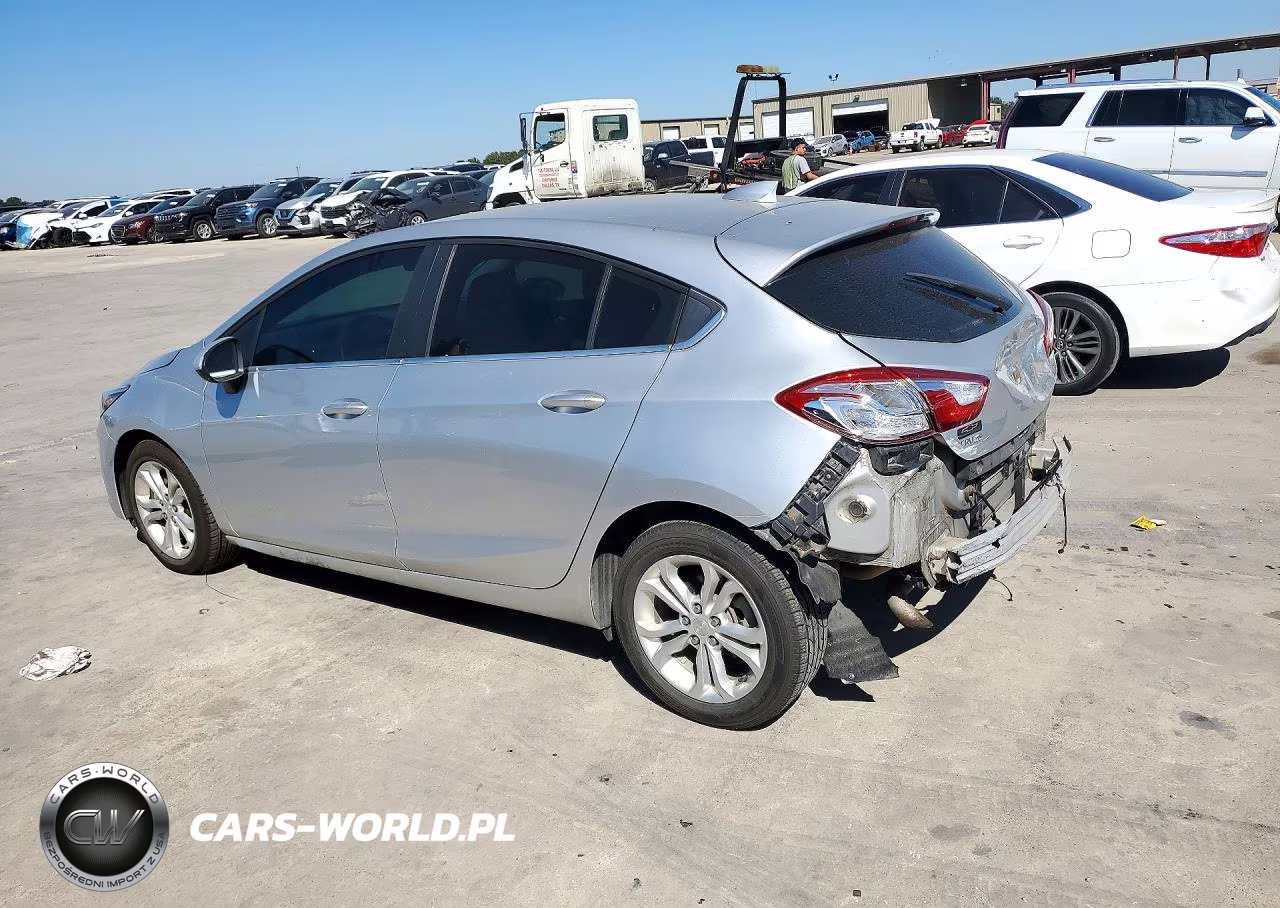 2019 Chevrolet Cruze Lt VIN:3G1BE6SM2KS544274 - 2