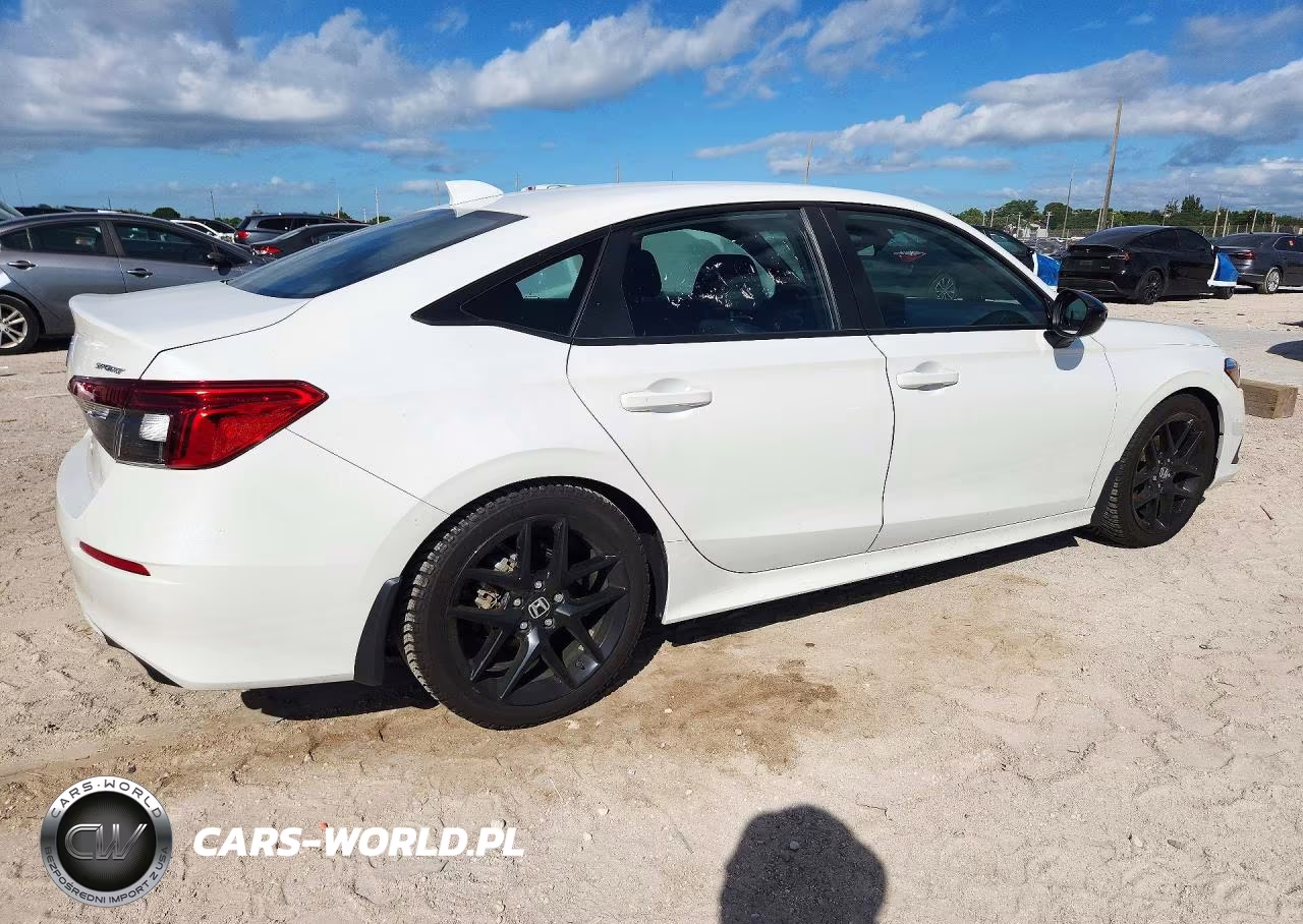 2022 Honda Civic Sport VIN:2HGFE2F58NH583366 - 3