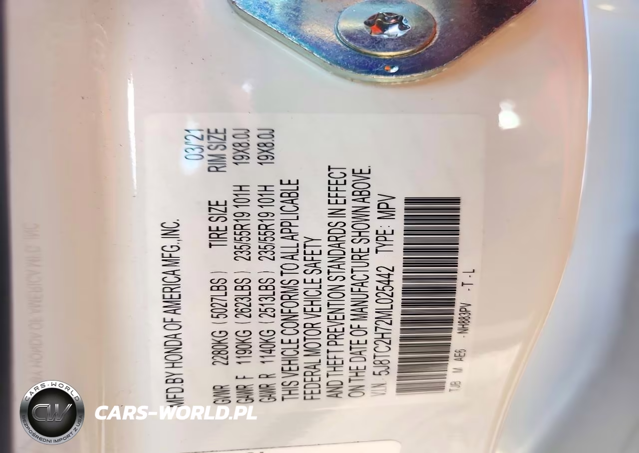2021 Acura Rdx Advance VIN:5J8TC2H72ML025442 - 12