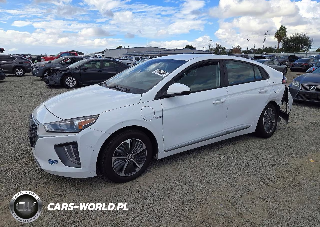 2020 Hyundai Ioniq Se VIN:KMHC65LD6LU202728 - 1
