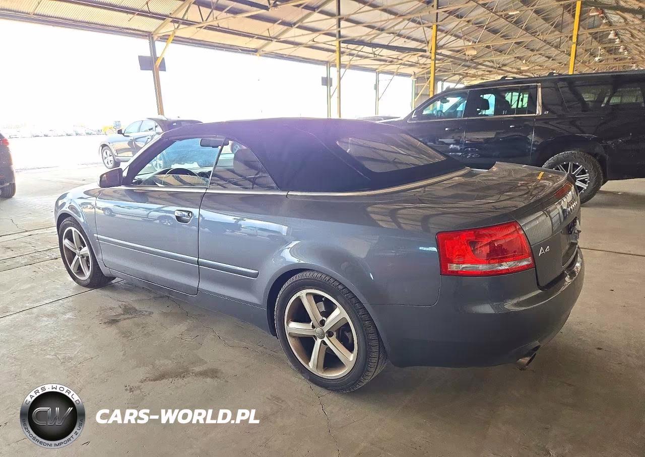2007 Audi A4 3.2 Cabriolet Quattro VIN:WAUDH48H47K022395 - 2