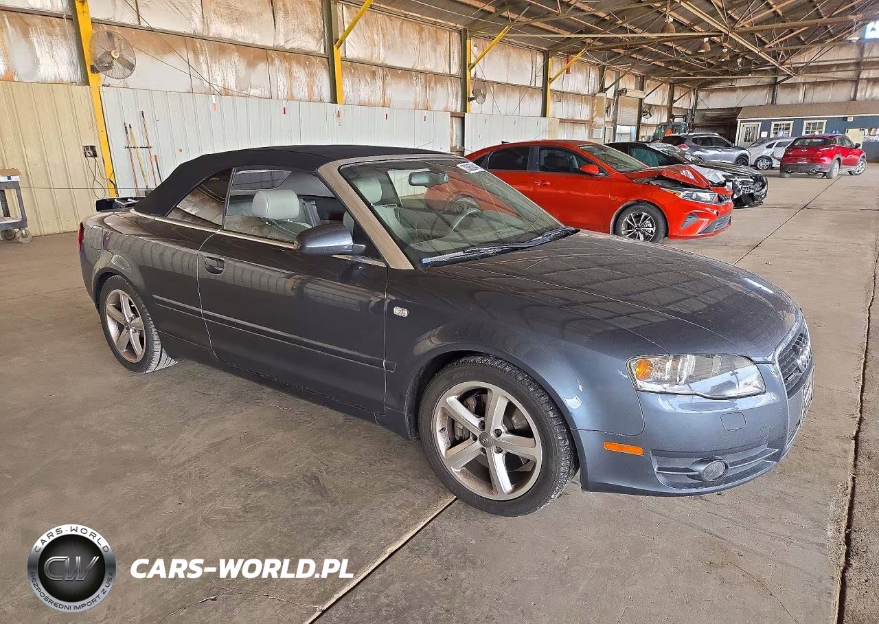 2007 Audi A4 3.2 Cabriolet Quattro VIN:WAUDH48H47K022395 - 4