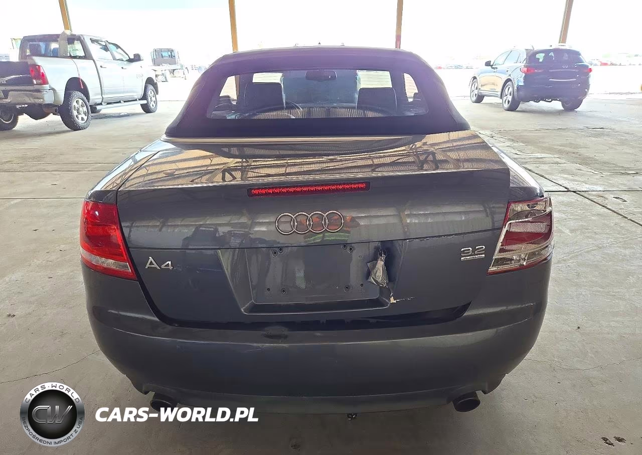 2007 Audi A4 3.2 Cabriolet Quattro VIN:WAUDH48H47K022395 - 6