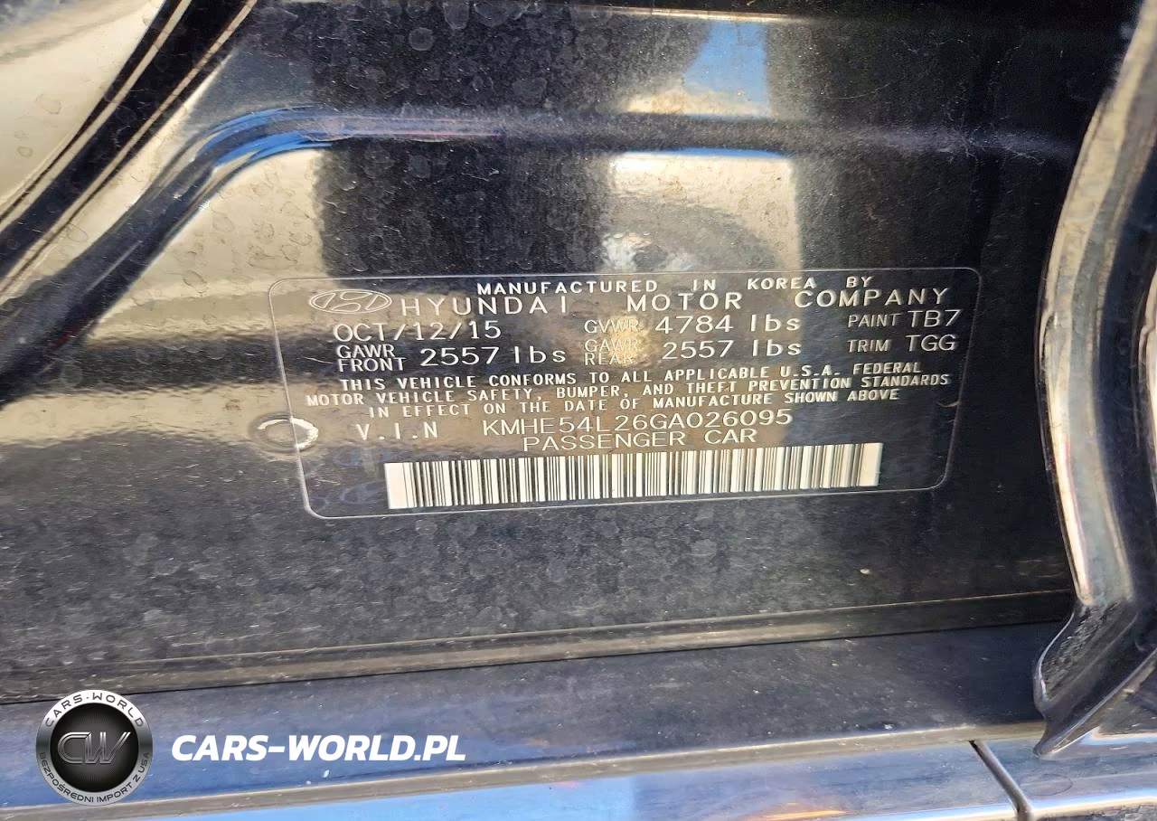 2016 Hyundai Sonata Plug-In Hybrid Limited VIN:KMHE54L26GA026095 - 12