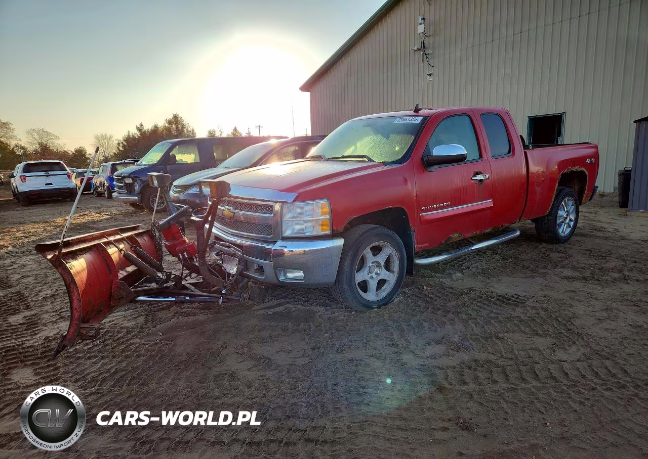 2012 Chevrolet Silverado K1500 Lt VIN:1GCRKSE70CZ147289 - 1