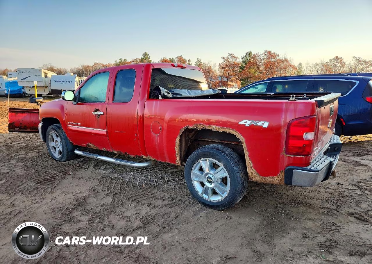 2012 Chevrolet Silverado K1500 Lt VIN:1GCRKSE70CZ147289 - 2
