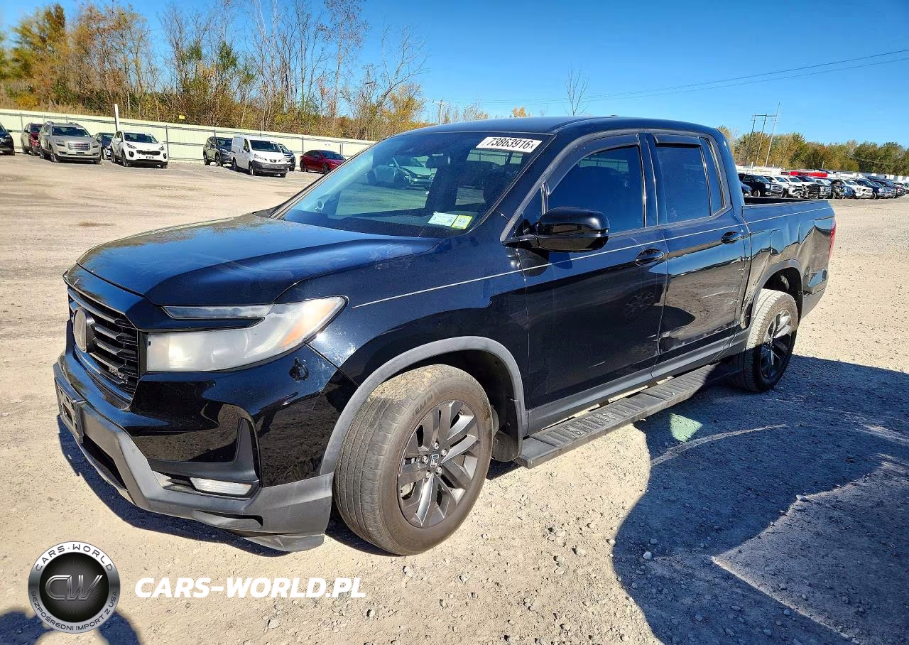 2021 Honda Ridgeline Sport VIN:5FPYK3F19MB004531 - 1