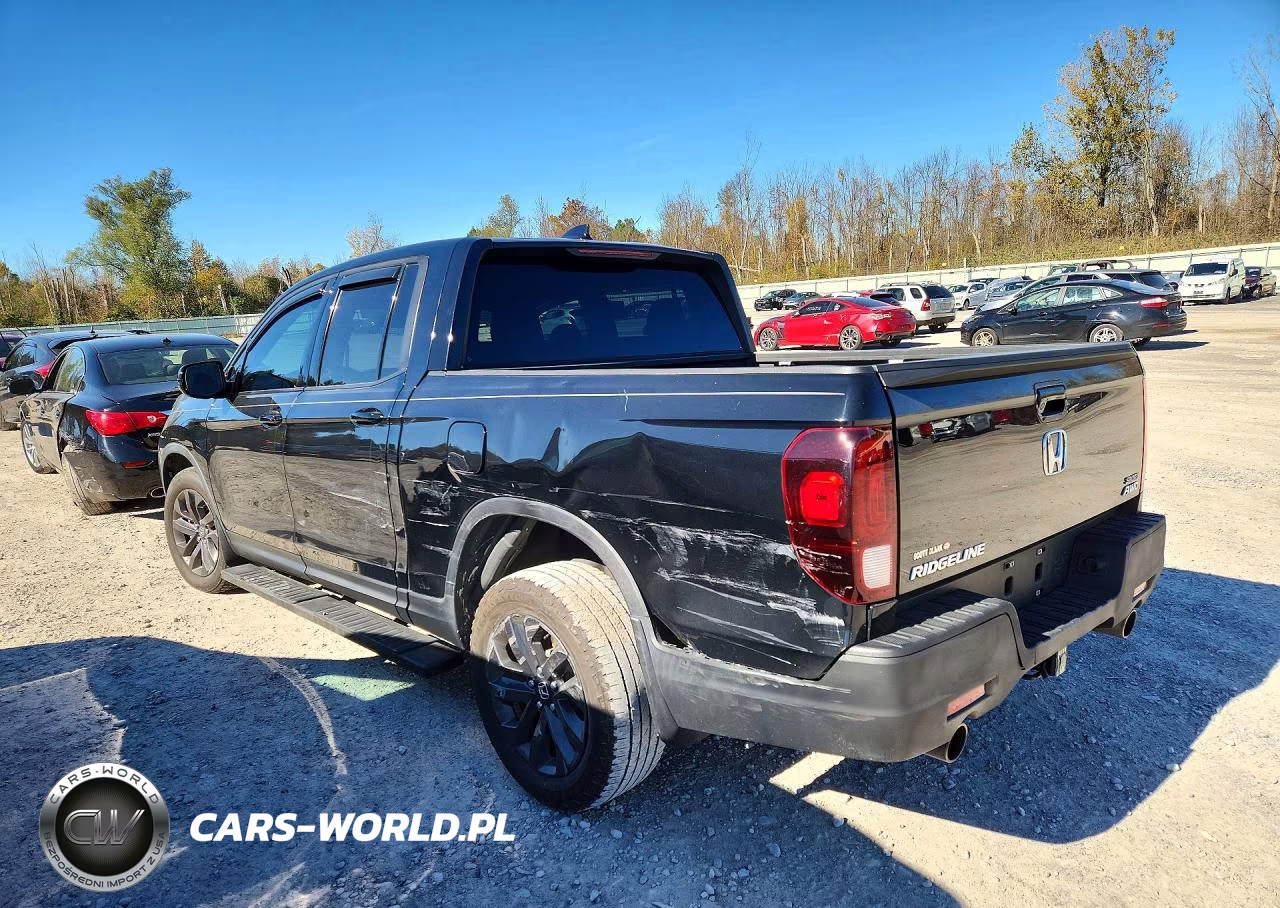 2021 Honda Ridgeline Sport VIN:5FPYK3F19MB004531 - 2