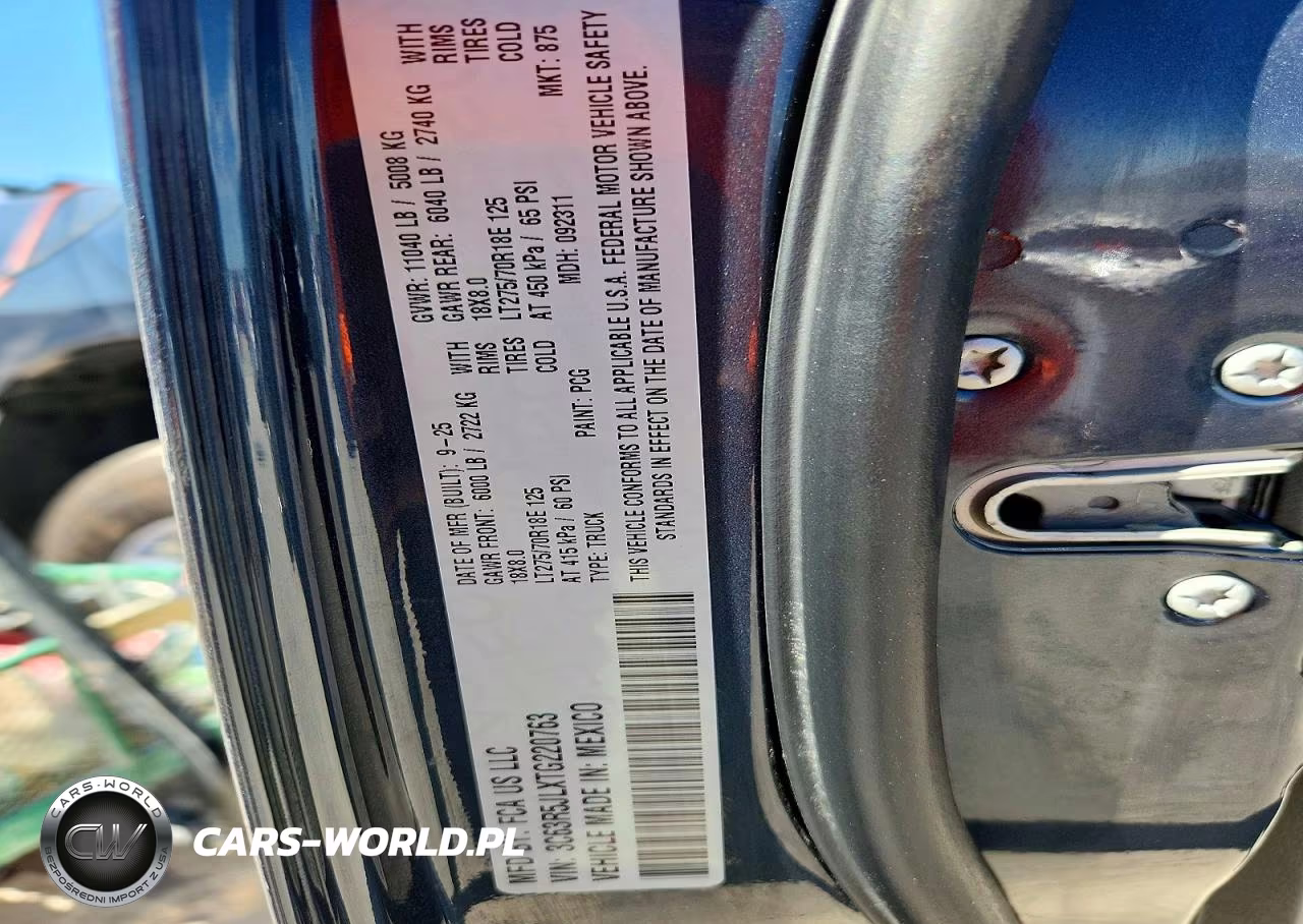 2026 Ram 2500 Big Horn VIN:3C63R5JLXTG220763 - 12