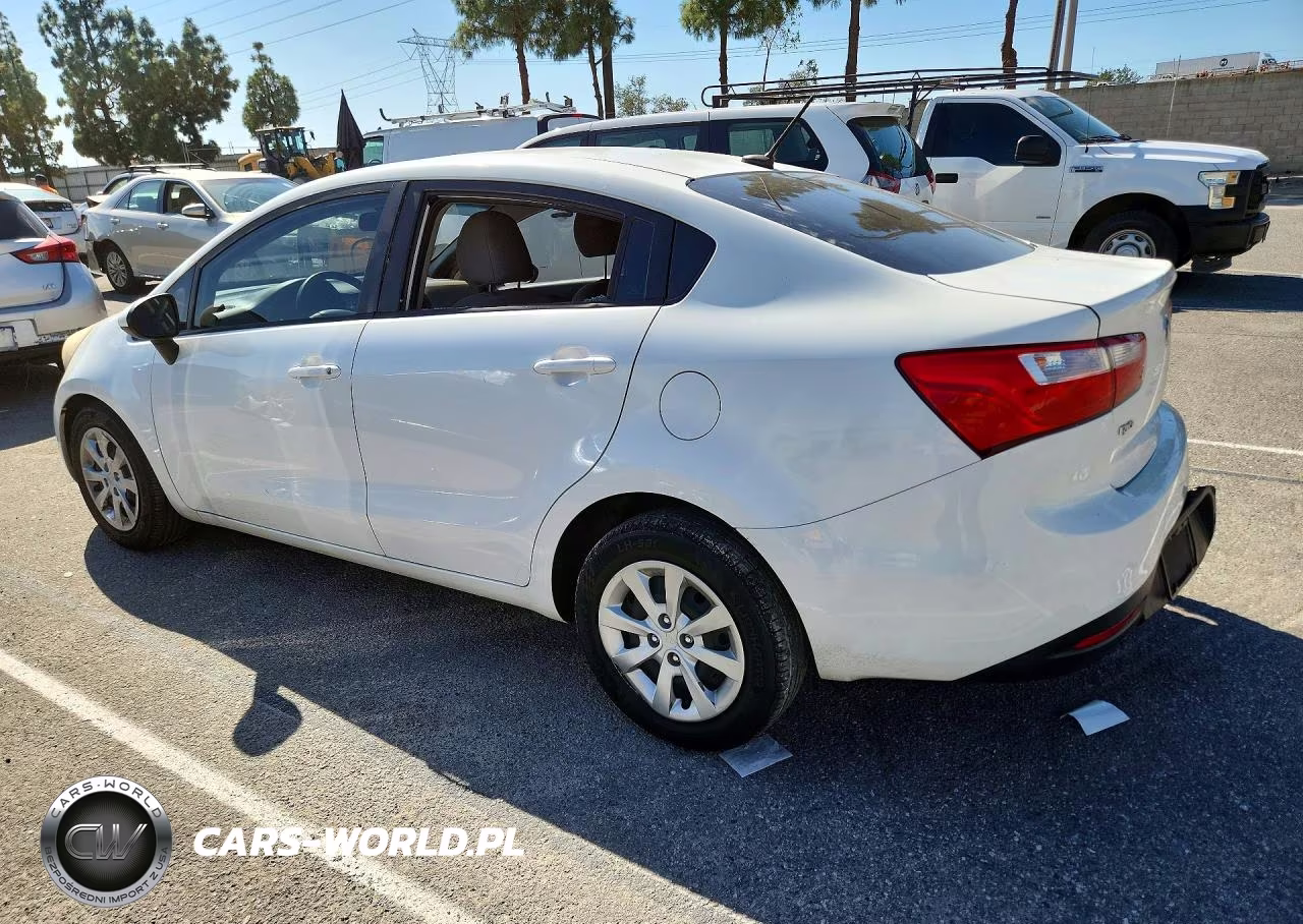 2014 Kia Rio Lx VIN:KNADM4A3XE6328520 - 2