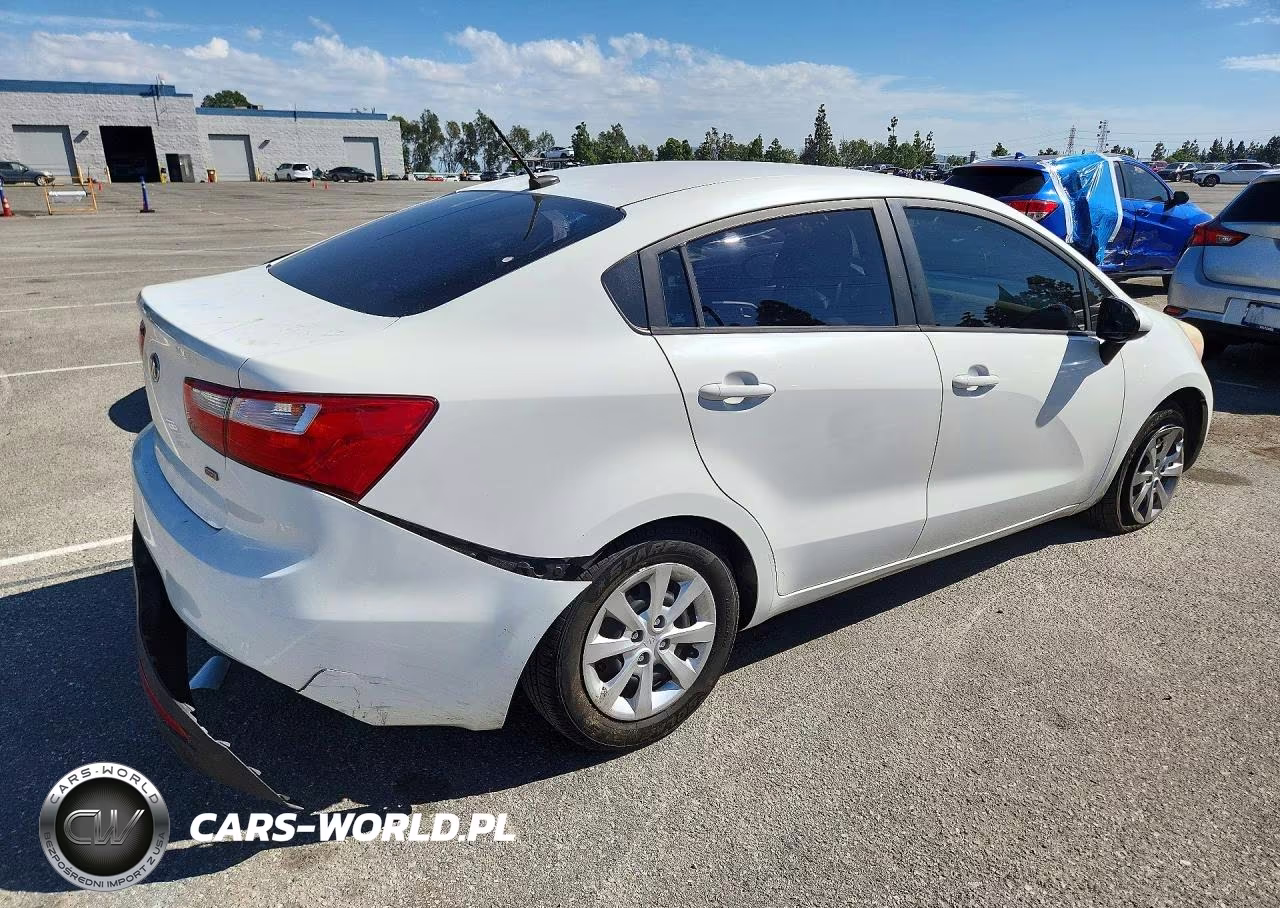 2014 Kia Rio Lx VIN:KNADM4A3XE6328520 - 3