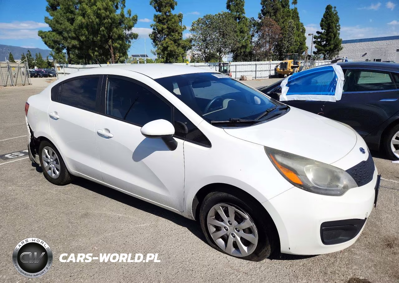 2014 Kia Rio Lx VIN:KNADM4A3XE6328520 - 4
