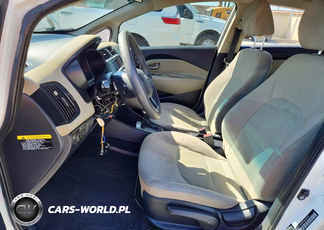 2014 Kia Rio Lx VIN:KNADM4A3XE6328520 - 7