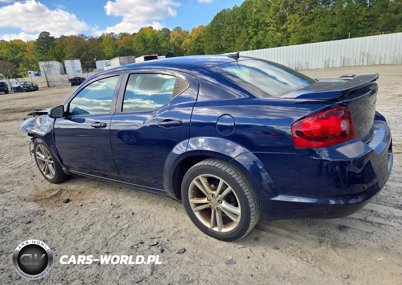 2013 Dodge Avenger Se VIN:1C3CDZAG9DN689583 - 2