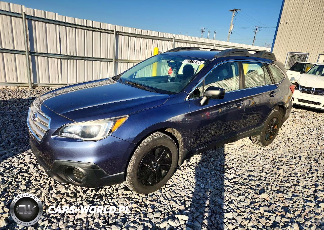 2017 Subaru Outback 2.5I VIN:4S4BSAAC9H3303849 - 1