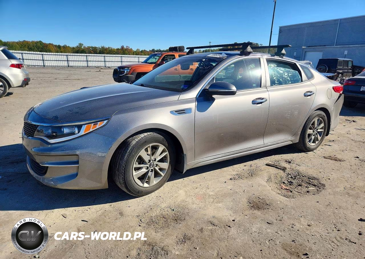 2016 Kia Optima Lx Turbo VIN:5XXGT4L19GG082109 - 1