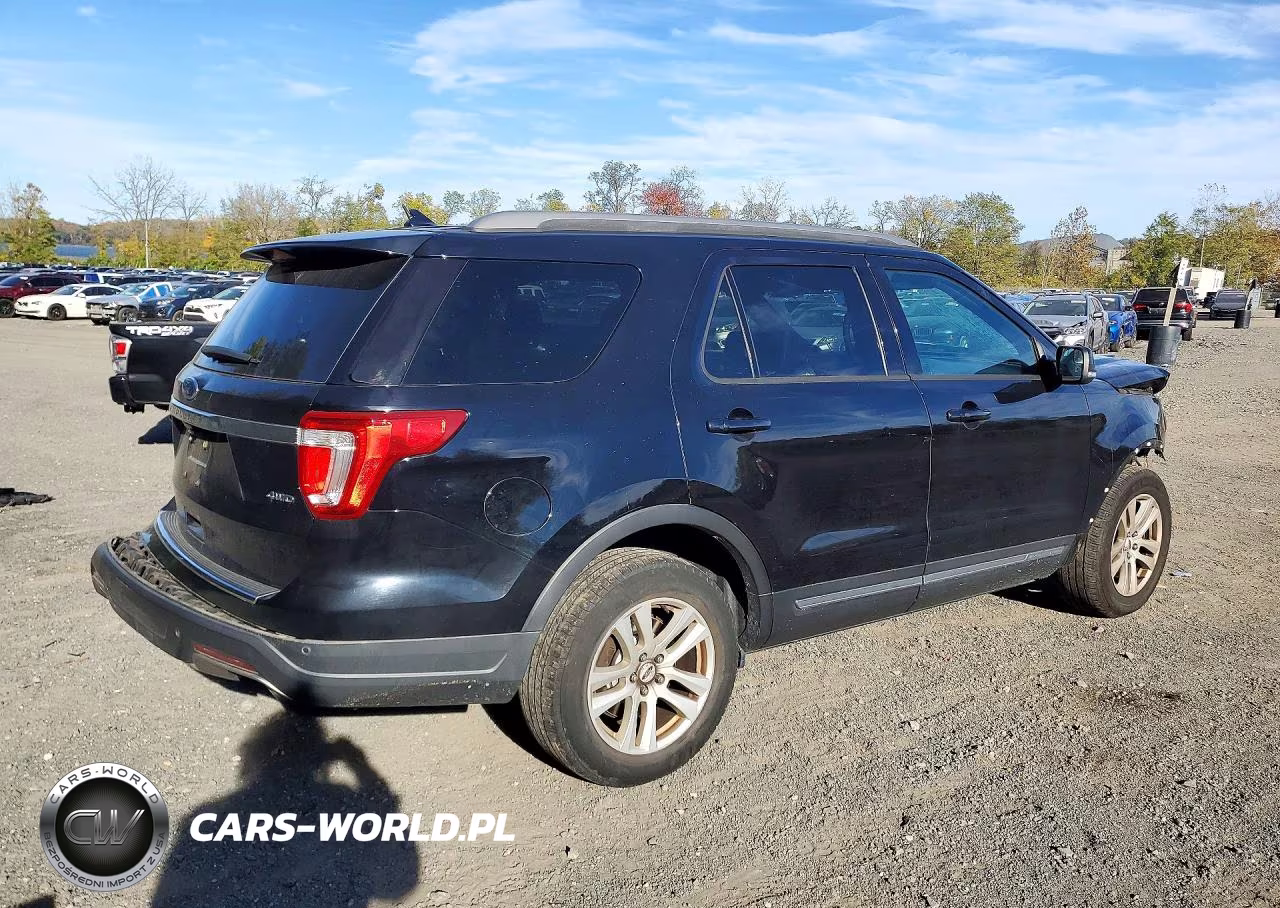 2018 Ford Explorer Xlt VIN:1FM5K8D86JGA10955 - 3