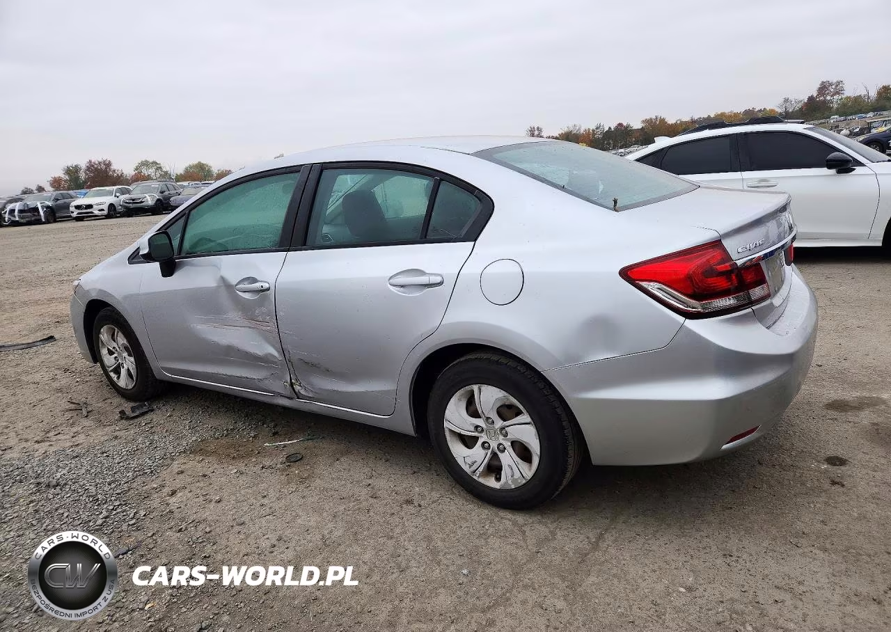 2013 Honda Civic Lx VIN:19XFB2F51DE204032 - 2