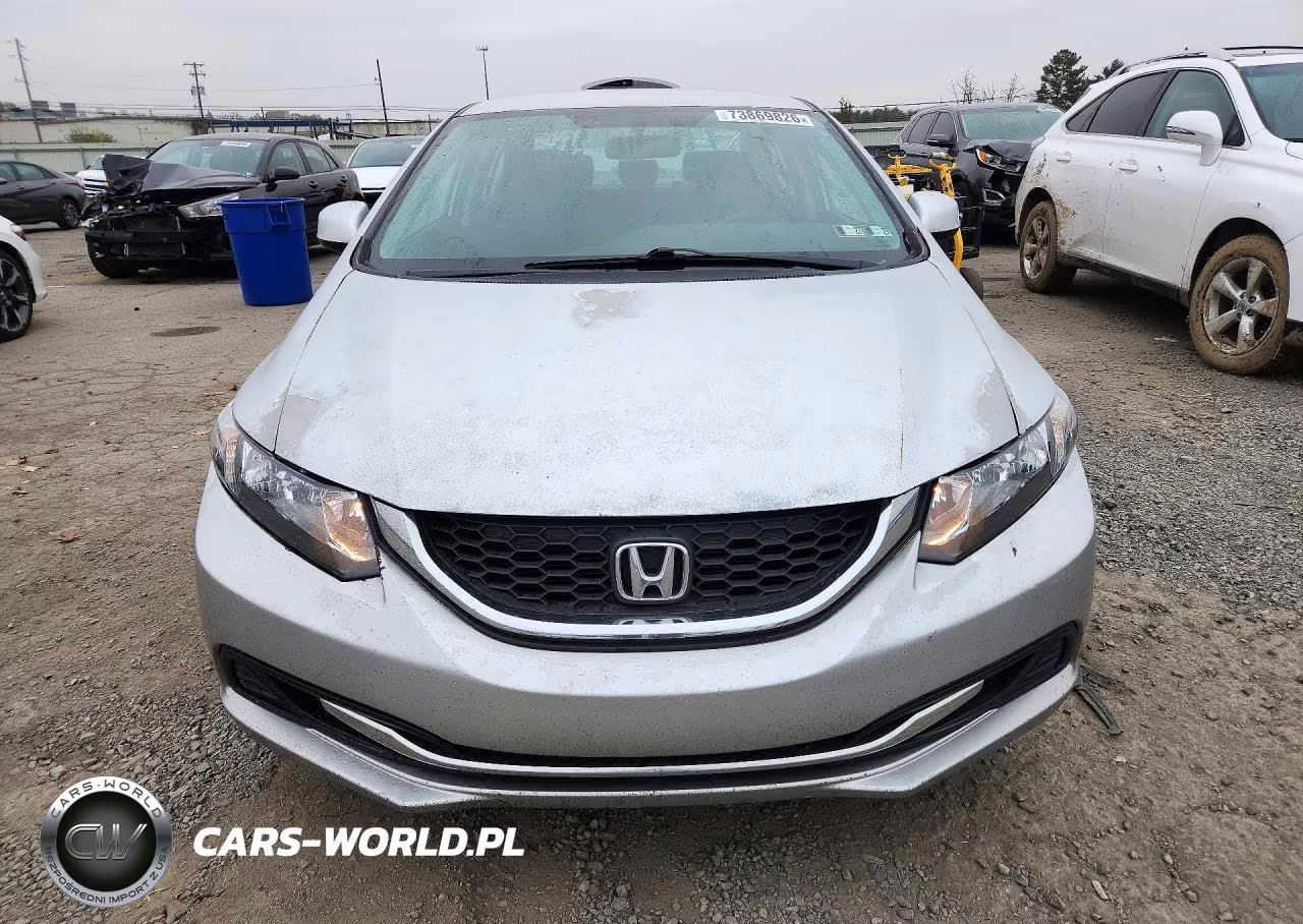 2013 Honda Civic Lx VIN:19XFB2F51DE204032 - 5
