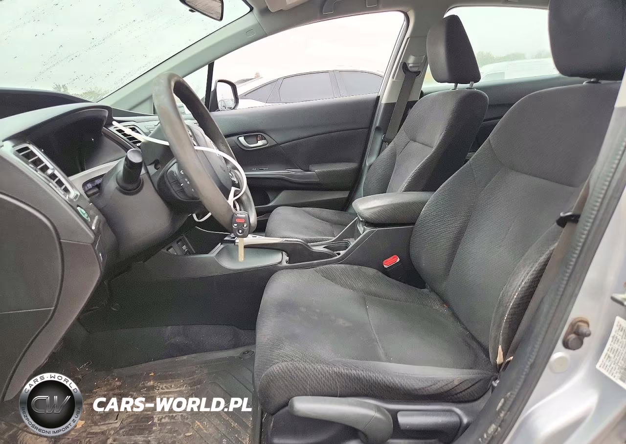 2013 Honda Civic Lx VIN:19XFB2F51DE204032 - 7