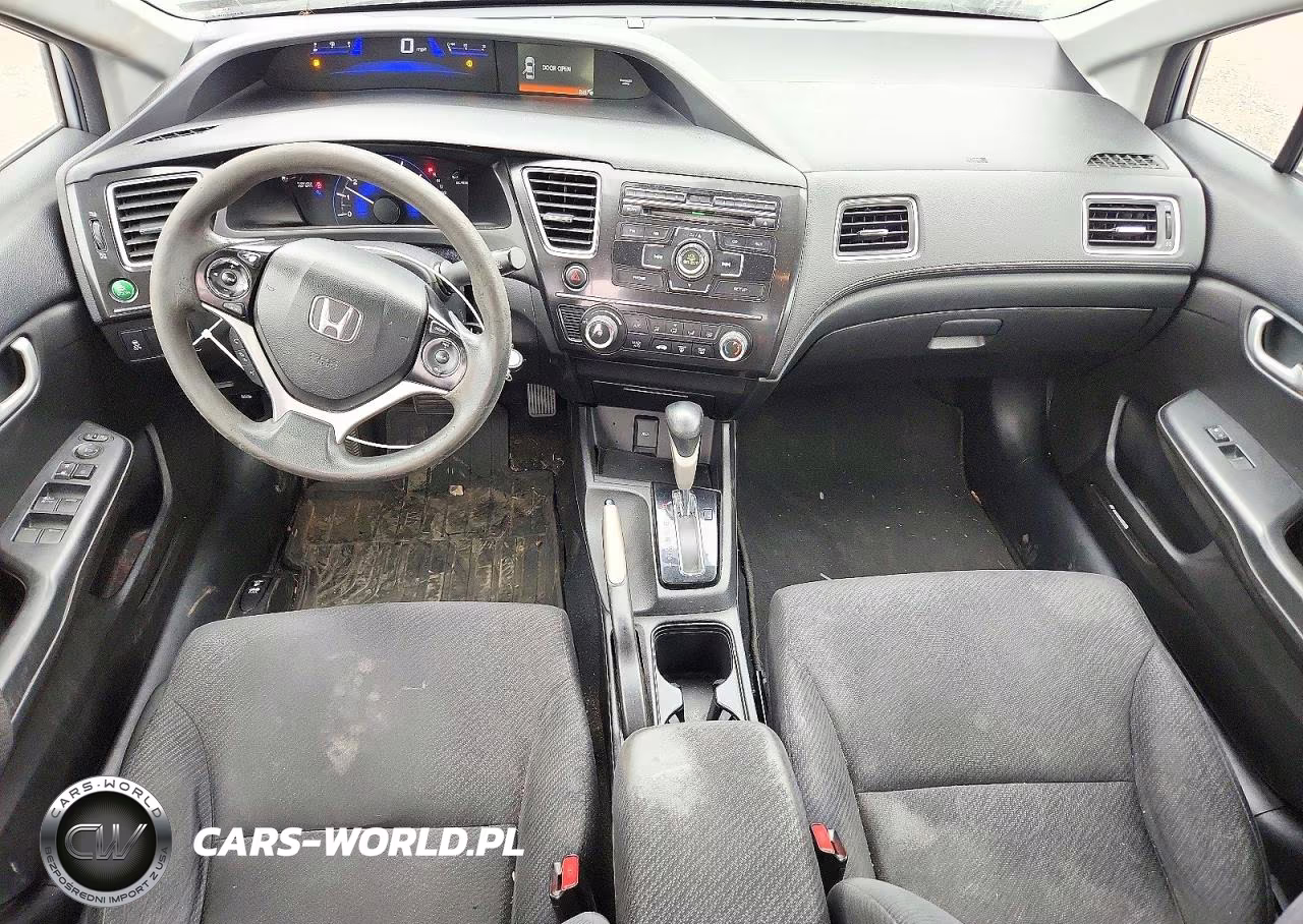 2013 Honda Civic Lx VIN:19XFB2F51DE204032 - 8
