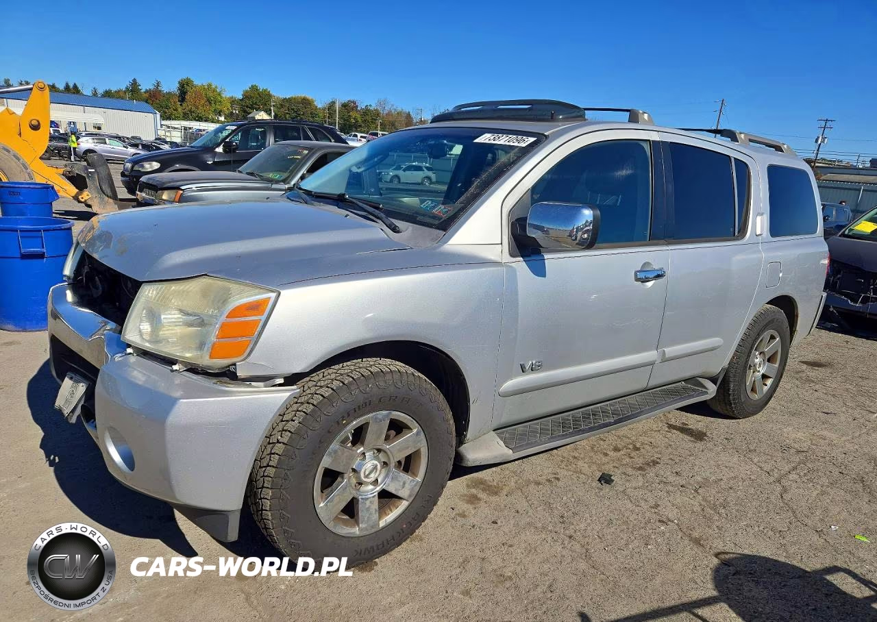 2007 Nissan Armada Se VIN:5N1AA08C57N722086 - 1