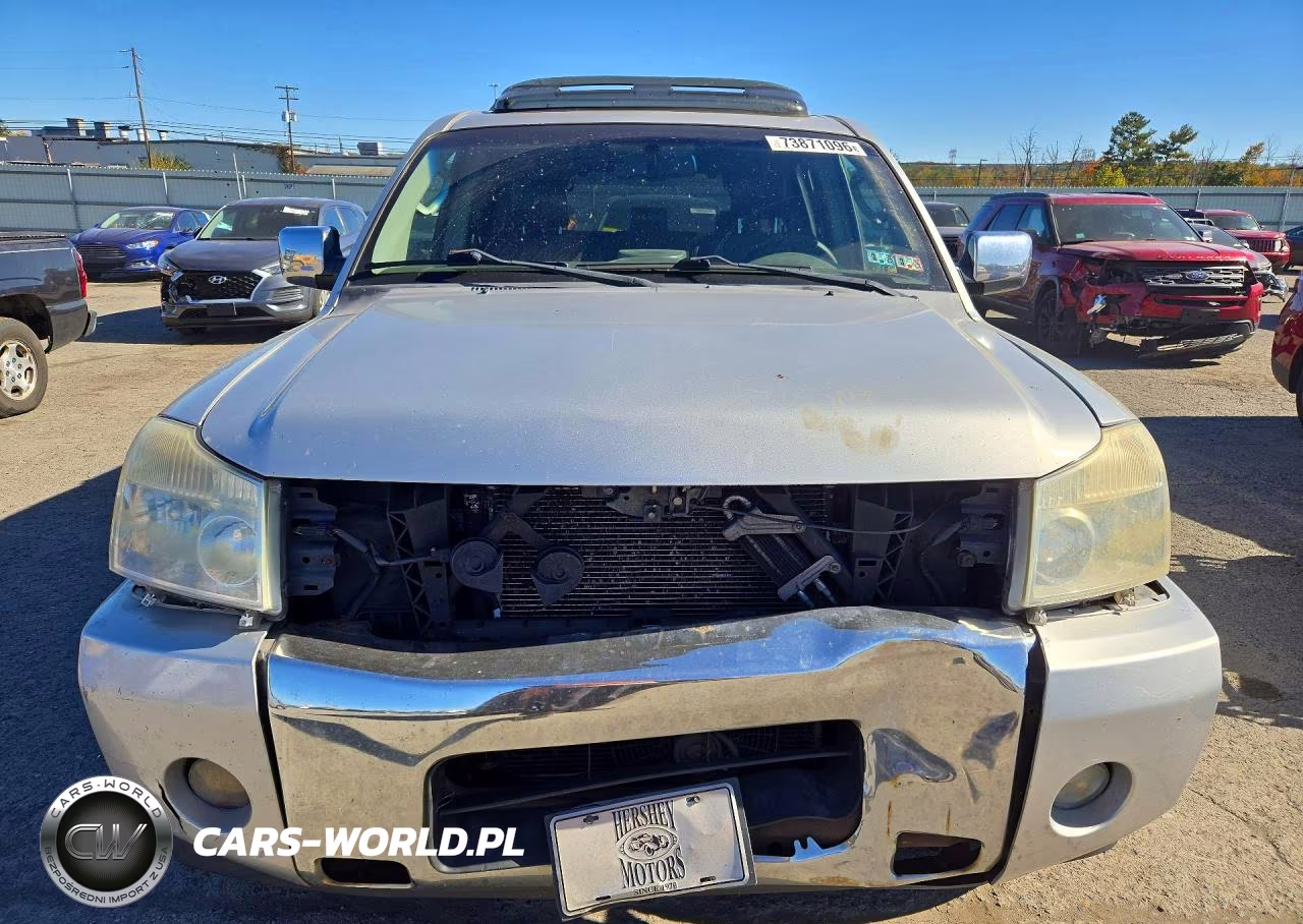 2007 Nissan Armada Se VIN:5N1AA08C57N722086 - 5