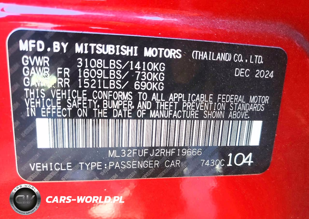 2024 Mits H070 VIN:ML32FUFJ2RHF19666 - 12