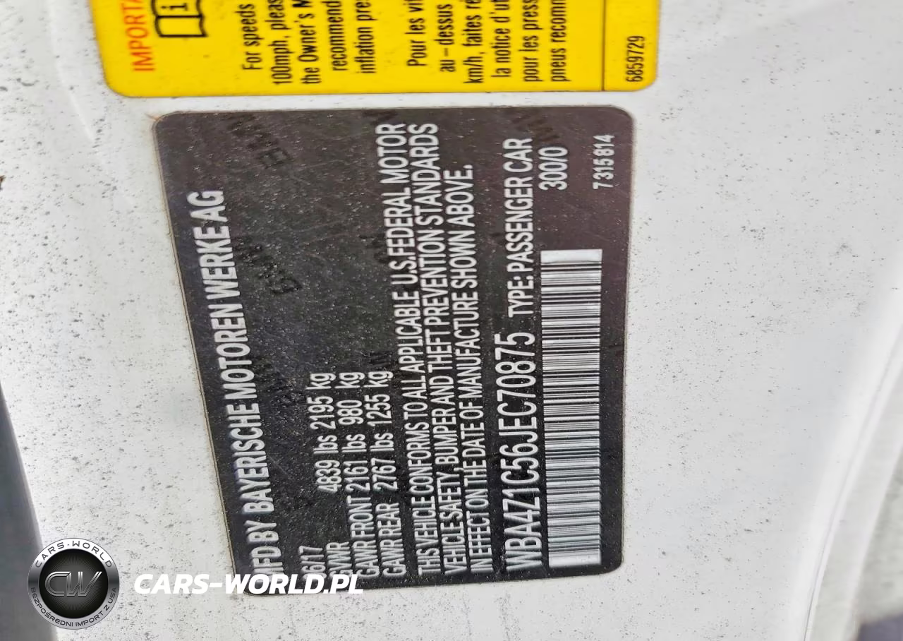 2018 BMW 430I VIN:WBA4Z1C56JEC70875 - 12