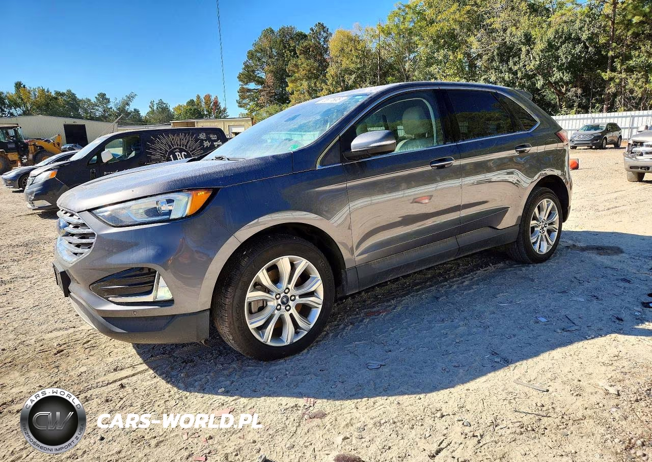 2021 Ford Edge Titanium VIN:2FMPK3K91MBA51061 - 1