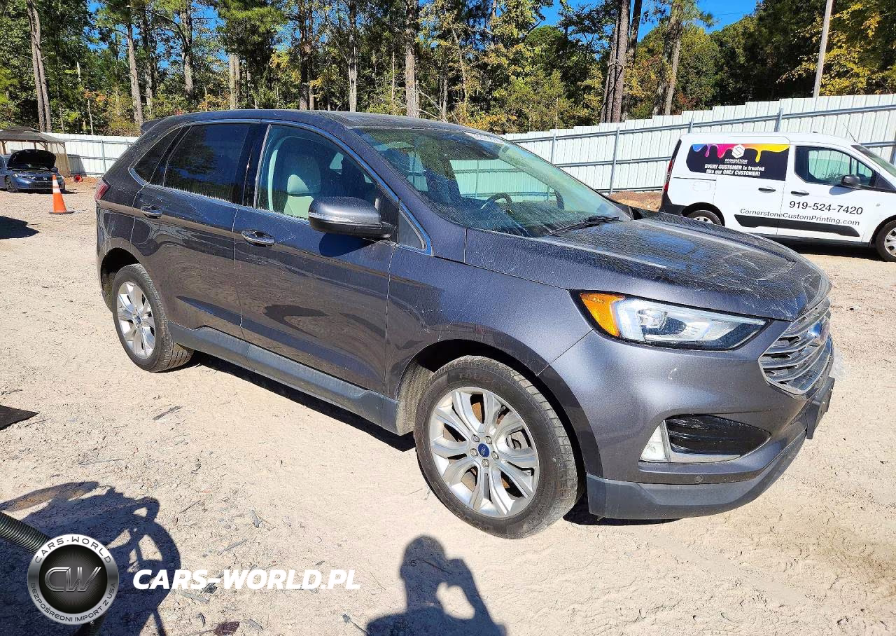 2021 Ford Edge Titanium VIN:2FMPK3K91MBA51061 - 4