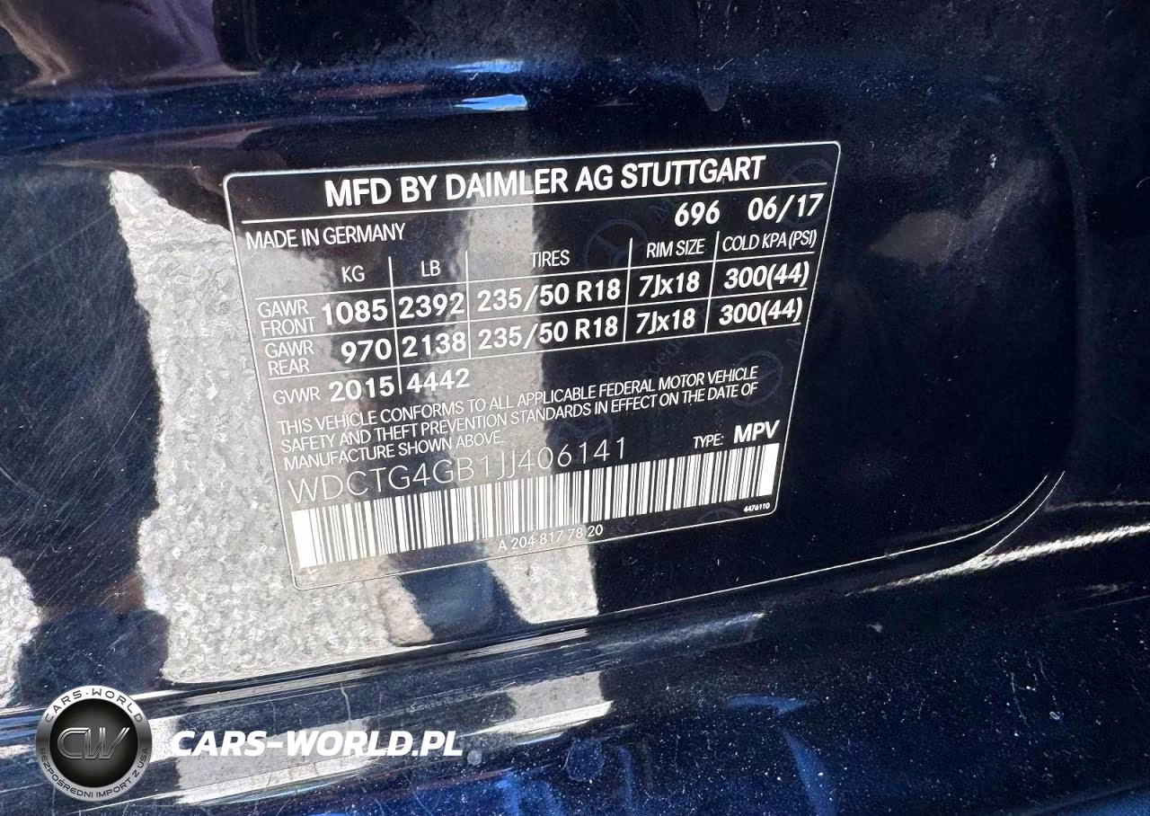 2018 Mercedes-Benz Gla 250 4Matic VIN:WDCTG4GB1JJ406141 - 12