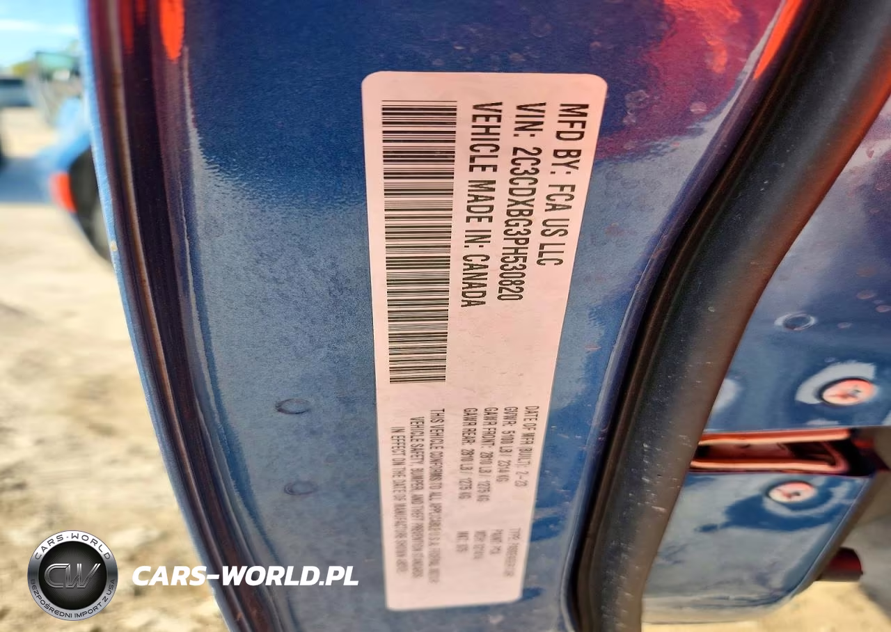 2023 Dodge Charger Sxt VIN:2C3CDXBG3PH530820 - 12