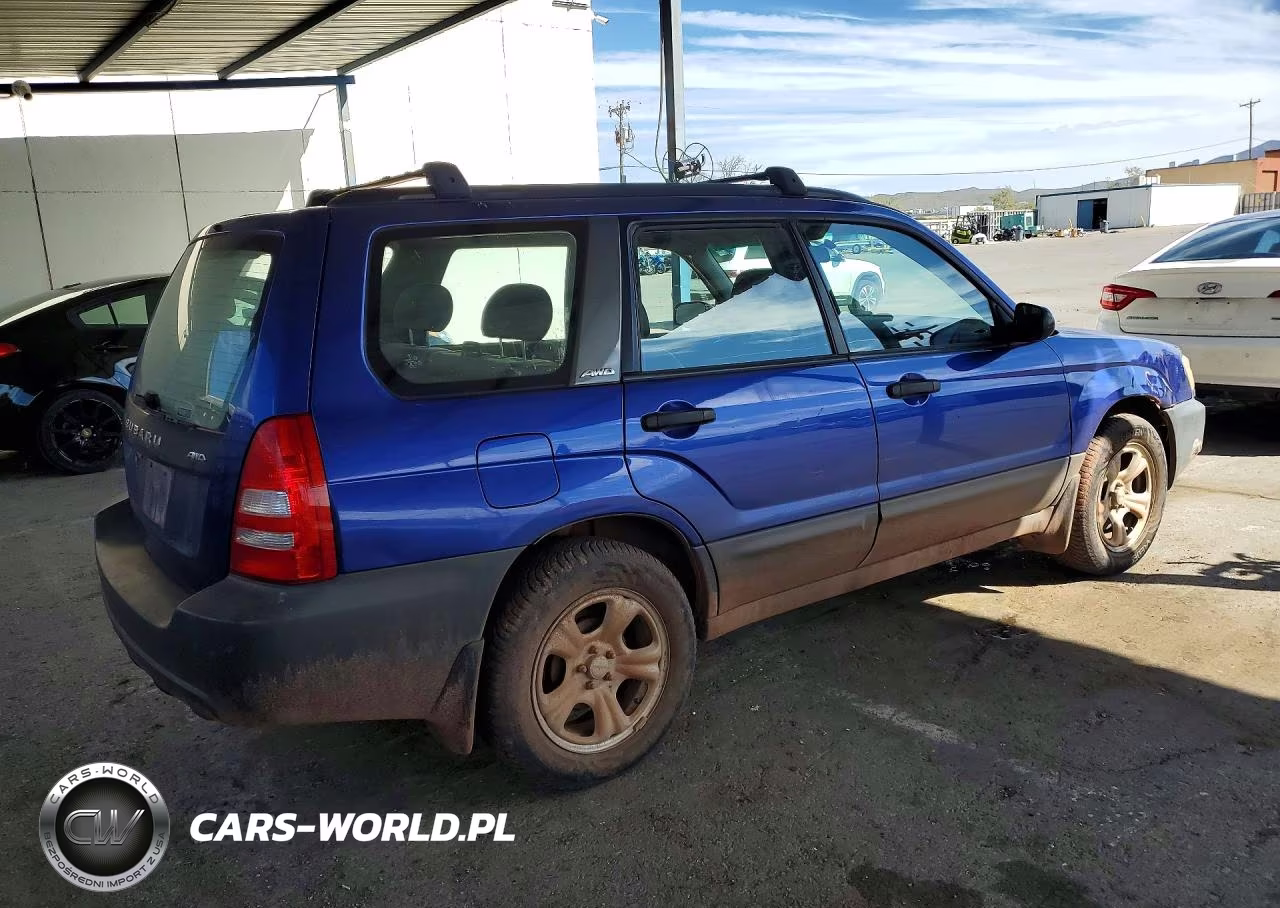 2003 Subaru Forester 2.5X VIN:JF1SG63693H733666 - 3