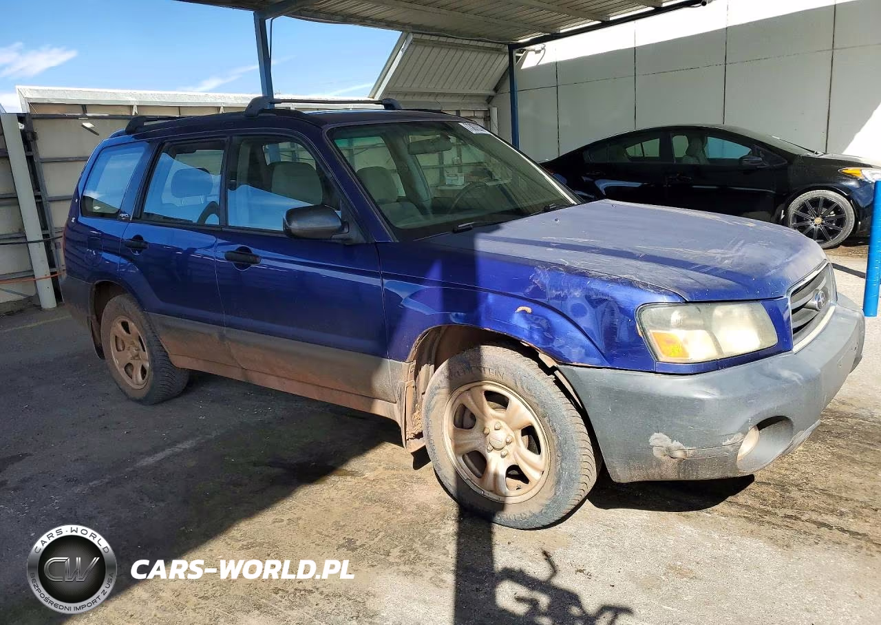 2003 Subaru Forester 2.5X VIN:JF1SG63693H733666 - 4