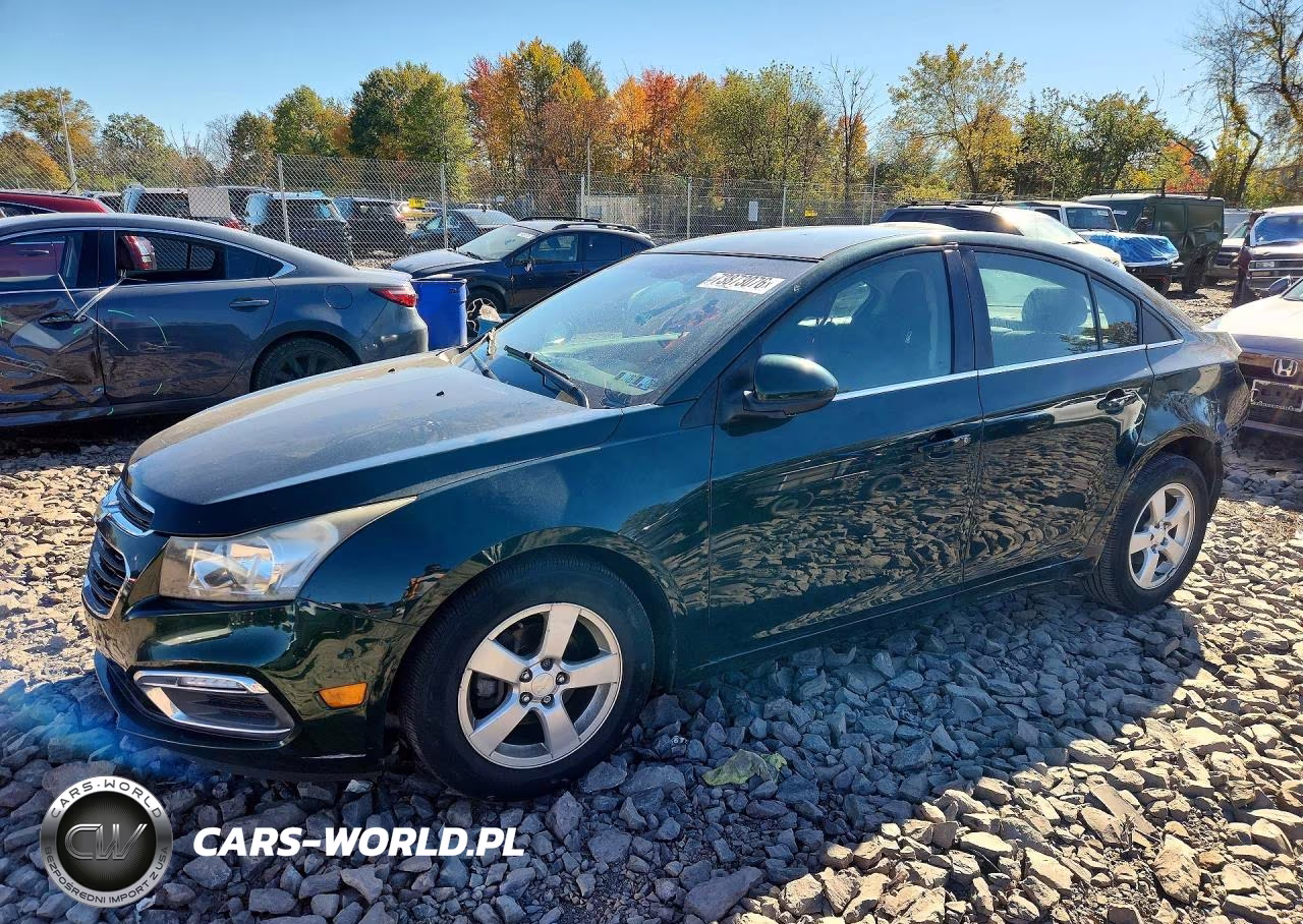2015 Chevrolet Cruze Lt VIN:1G1PC5SB8F7279689 - 1