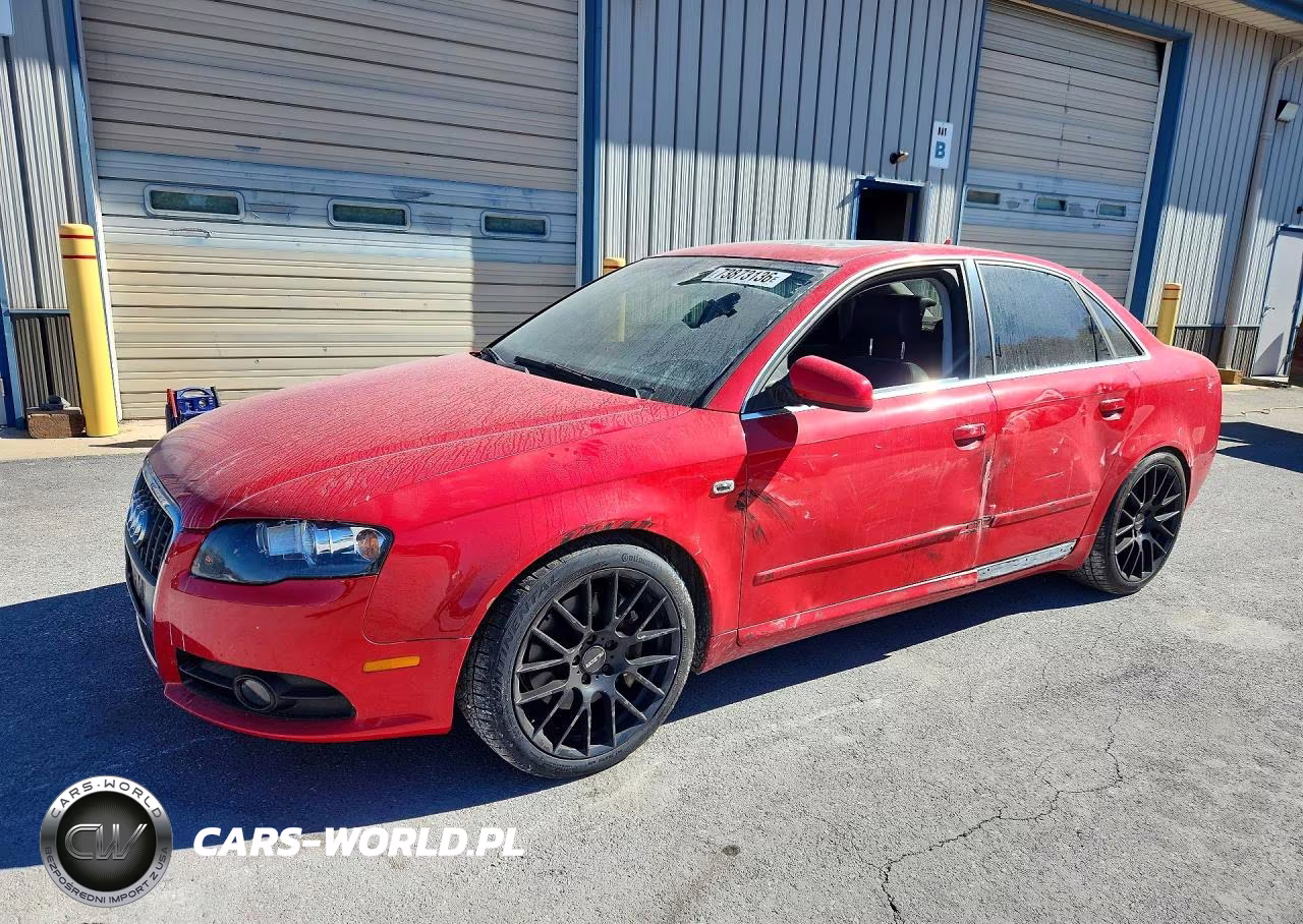 2008 Audi A4 2.0T Quattro VIN:WAUDF78E68A051059 - 1