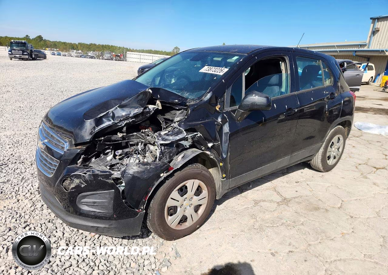 2016 Chevrolet Trax Ls VIN:KL7CJKSB6GB721617 - 1