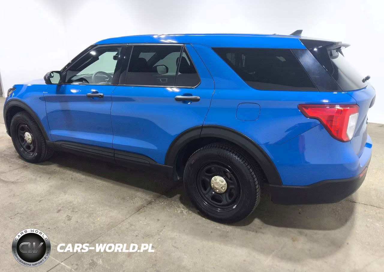 2021 Ford Explorer Police Interceptor VIN:1FM5K8AW9MNA16185 - 2