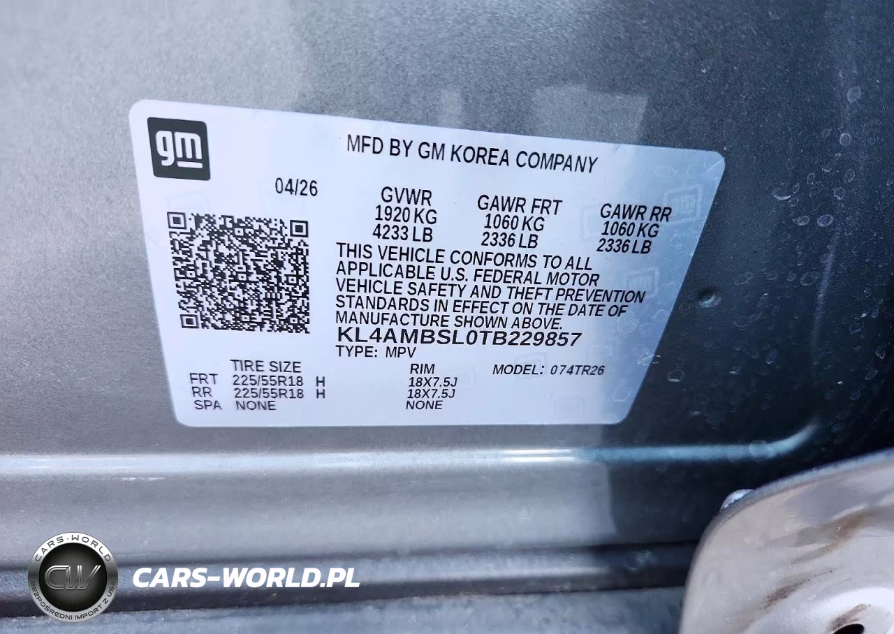 2026 Buick Encore Gx Preferred VIN:KL4AMBSL0TB229857 - 13