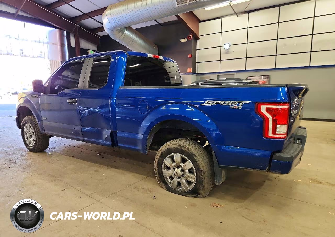 2017 Ford F150 Super Cab VIN:1FTEX1EP6HFA39505 - 2