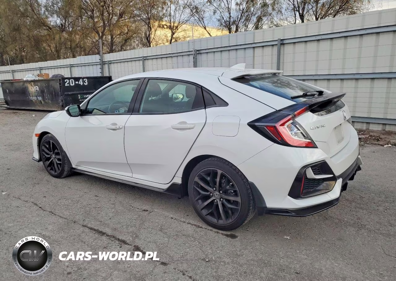 2021 Honda Civic Sport VIN:SHHFK7H42MU406386 - 2