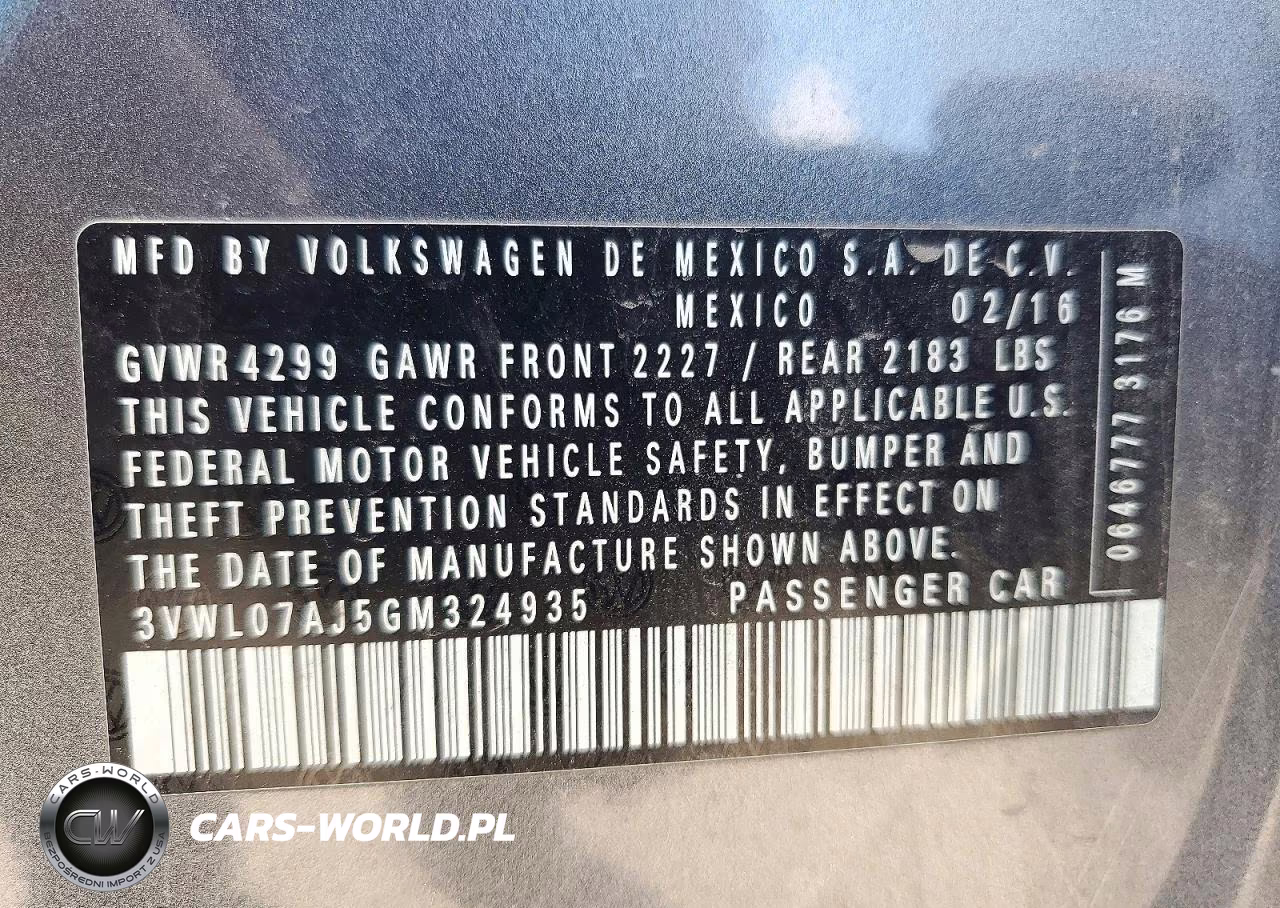 2016 Volkswagen Jetta Sel VIN:3VWL07AJ5GM324935 - 12