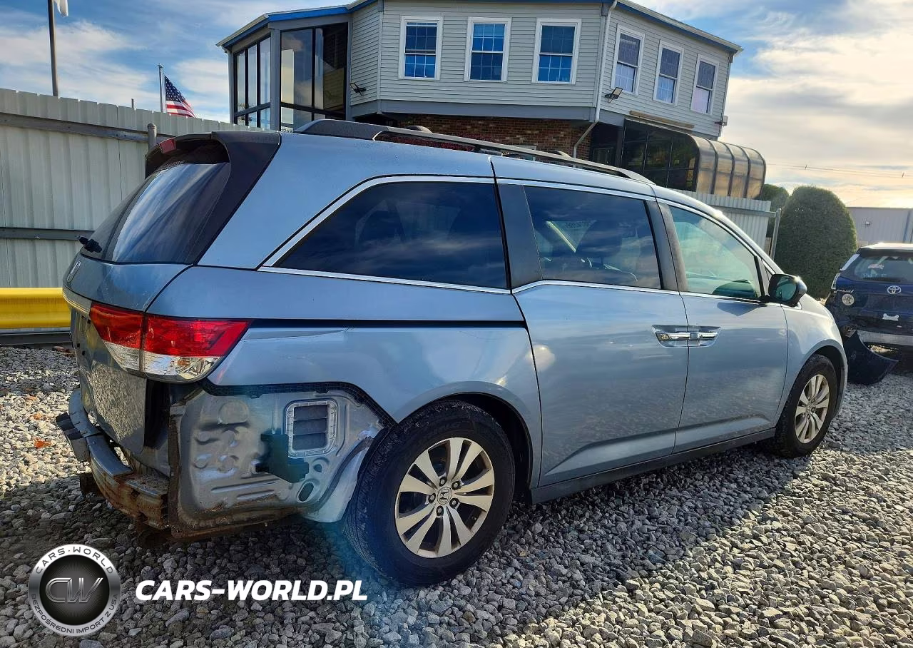2014 Honda Odyssey Exl VIN:5FNRL5H60EB072443 - 3